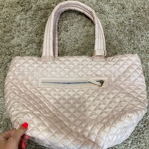 Oliver Thomas. Wingwoman Tote. Petal Pink. WASHABLE!